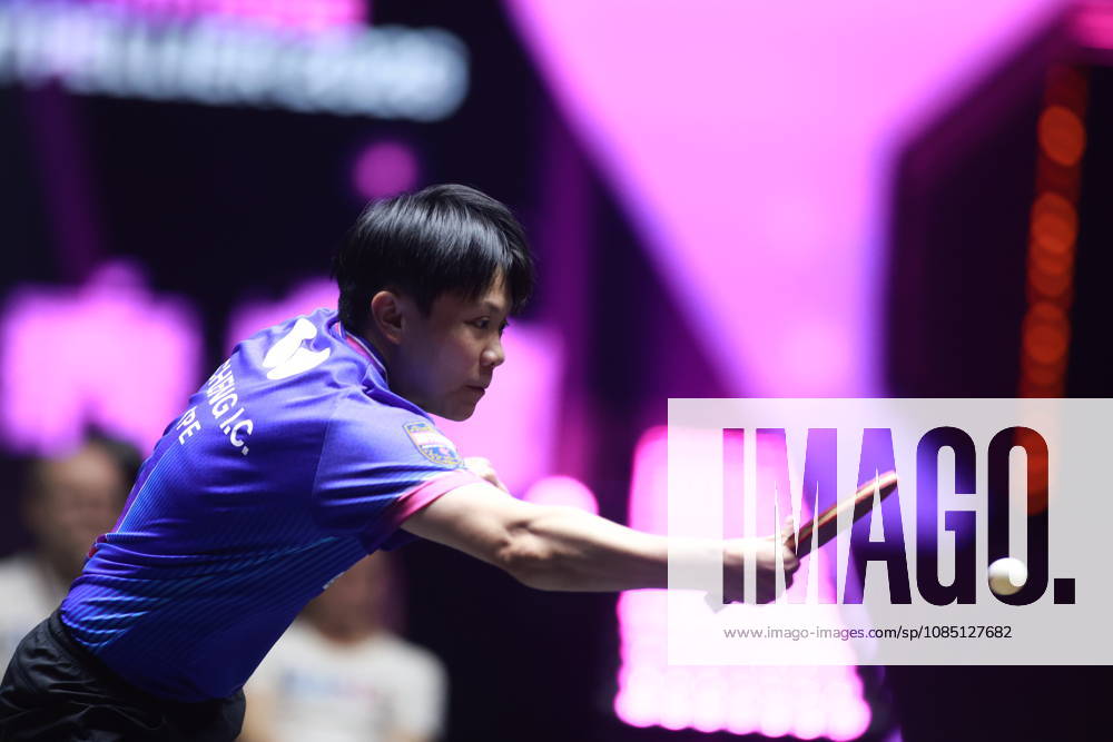 2026 WTT Champions Montpellier : Day 1 Cheng I-Ching of Chinese Taipei competes against Shin Yubin of South Korea during the Women s Singles round of 32 match on day one of the WTT Champions Montpellier 2026 at Sud de France ARENA in Montpellier, France, on October 27, 2026. Montpellier France