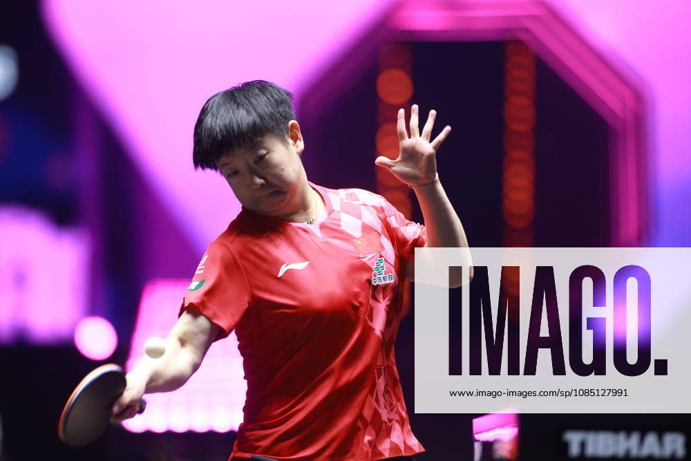 2026 WTT Champions Montpellier : Day 1 Sun Yingsha of China plays against Camille Lutz of France during the Women s Singles round of 32 match on day one of the WTT Champions Montpellier 2026 at Sud de France ARENA in Montpellier, France, on October 27, 2026. Montpellier France
