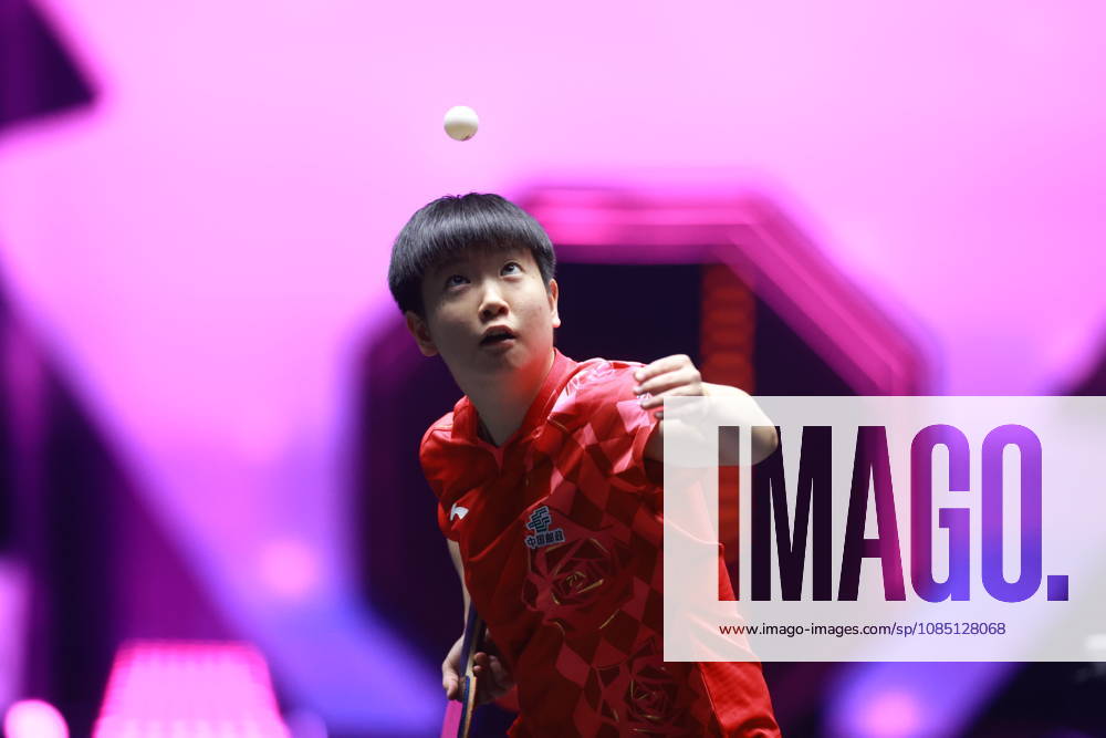 2026 WTT Champions Montpellier : Day 1 Sun Yingsha of China plays against Camille Lutz of France during the Women s Singles round of 32 match on day one of the WTT Champions Montpellier 2026 at Sud de France ARENA in Montpellier, France, on October 27, 2026. Montpellier France