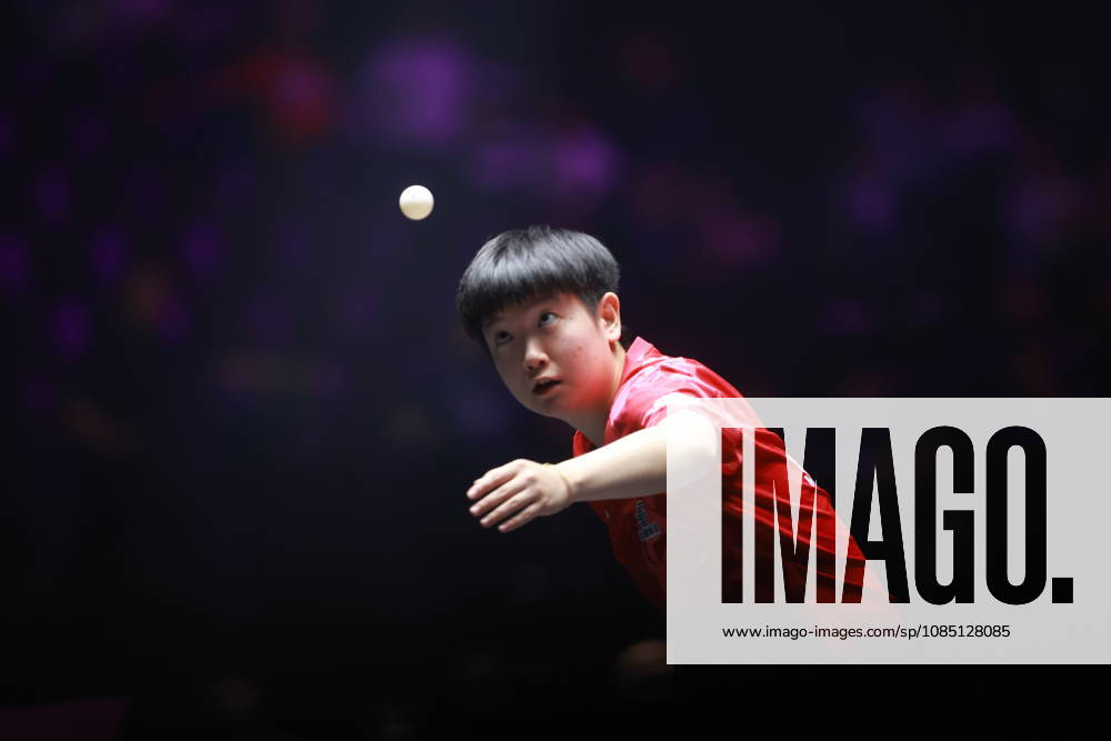 2026 WTT Champions Montpellier : Day 1 Sun Yingsha of China plays against Camille Lutz of France during the Women s Singles round of 32 match on day one of the WTT Champions Montpellier 2026 at Sud de France ARENA in Montpellier, France, on October 27, 2026. Montpellier France