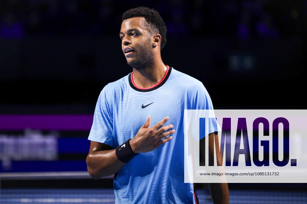 27th October 2026; St. Jakobshalle, Basel, Switzerland; ATP, Tennis Herren Tennis, Swiss Indoors Basel, Day 4; First round match; Giovanni Mpetshi Perricard of France AnthonyxBenoit