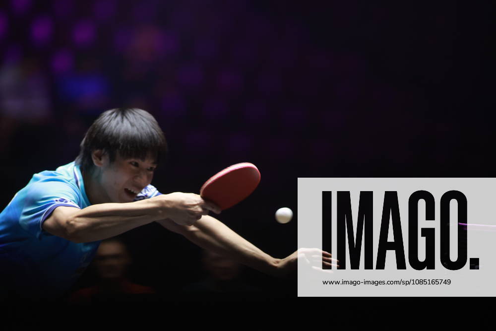2026 WTT Champions Montpellier : Day 2 Shunsuke Togami of Japan competes against Tomislav Pucar of Croatia during the Men s Singles round of 32 match on day two of the WTT Champions Montpellier 2026 at Sud de France ARENA in Montpellier, France, on October 28, 2026. Montpellier France