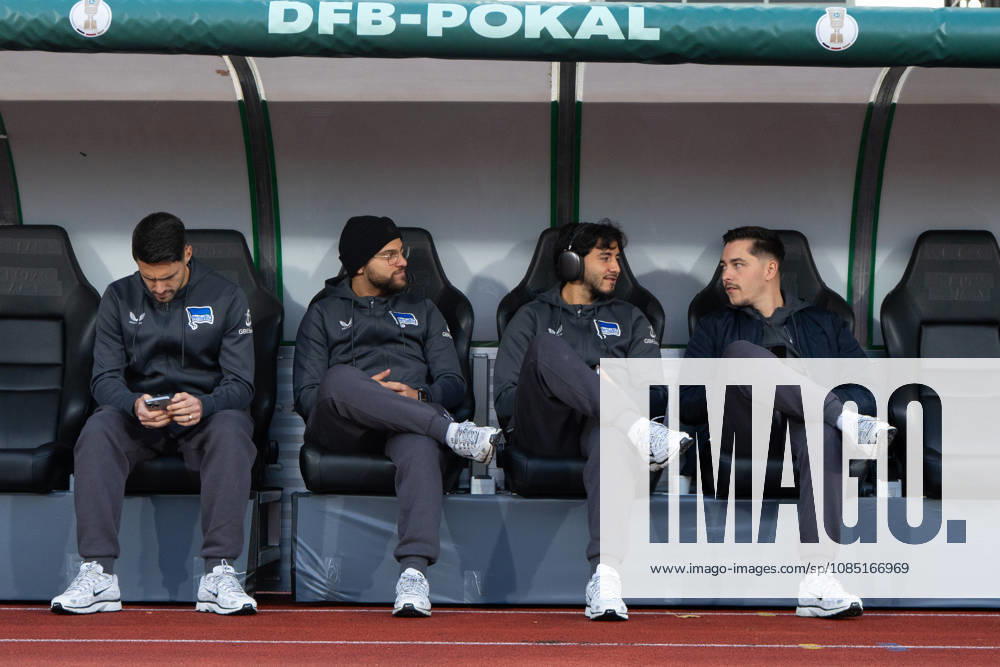Hertha BSC, October 28, 2026, Jeddeloh II vs. Hertha BSC, Soccer, DFB Cup, 2nd Round, Marschwegstadion, Oldenburg. DFL regulations prohibit any use of photographs as image sequences and or quasi-video.