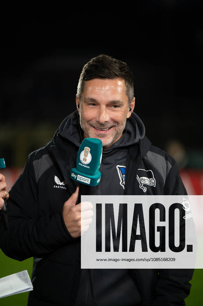 GER, Soccer, DFB Cup, 2nd Round, 2026–2027 Season, Oldenburg, Marschweg Stadium, SSV Jeddelo II vs. Hertha BSC Berlin Stefan LEITL Hertha BSC Berlin Head Coach Oldenburg Marschweg Stadium Lower Saxony Germany