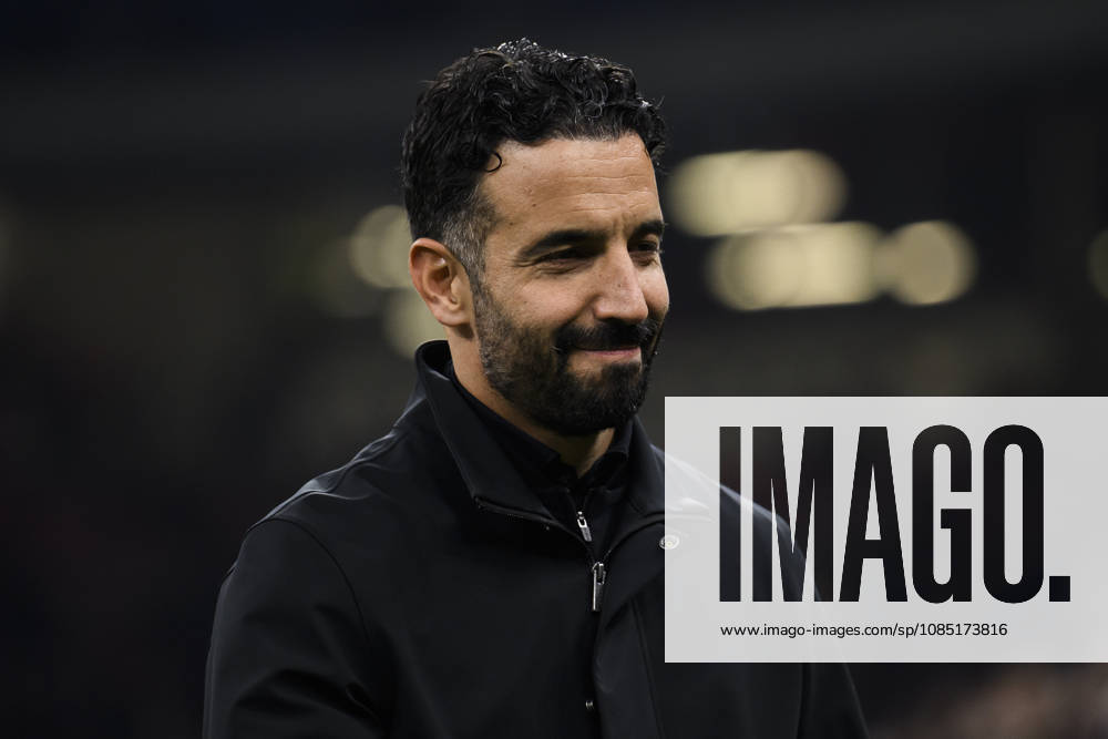 AC Milan v Bologna FC - Serie A Ruben Amorim, head coach of AC Milan, looks on prior to the Serie A football match between AC Milan and Bologna FC. Milan Italy