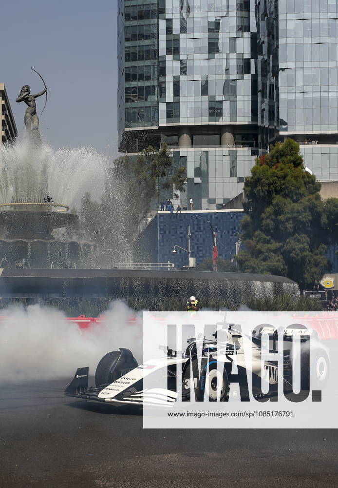 Formula One Show Run in Mexico City Cadillac driver Sergio Perez of Mexico shows his skills during a Formula One Show Run in Mexico City, Mexico, 28 October 2026. The Formula One Grand Prix of Mexico City race takes place on 01 November. MEXICO CITY Mexico