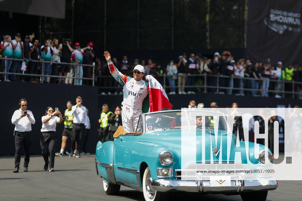 Formula One Show Run in Mexico City Cadillac driver Sergio Perez of Mexico greets spectators during a Formula One Show Run in Mexico City, Mexico, 28 October 2026. The Formula One Grand Prix of Mexico City race takes place on 01 November. MEXICO CITY Mexico