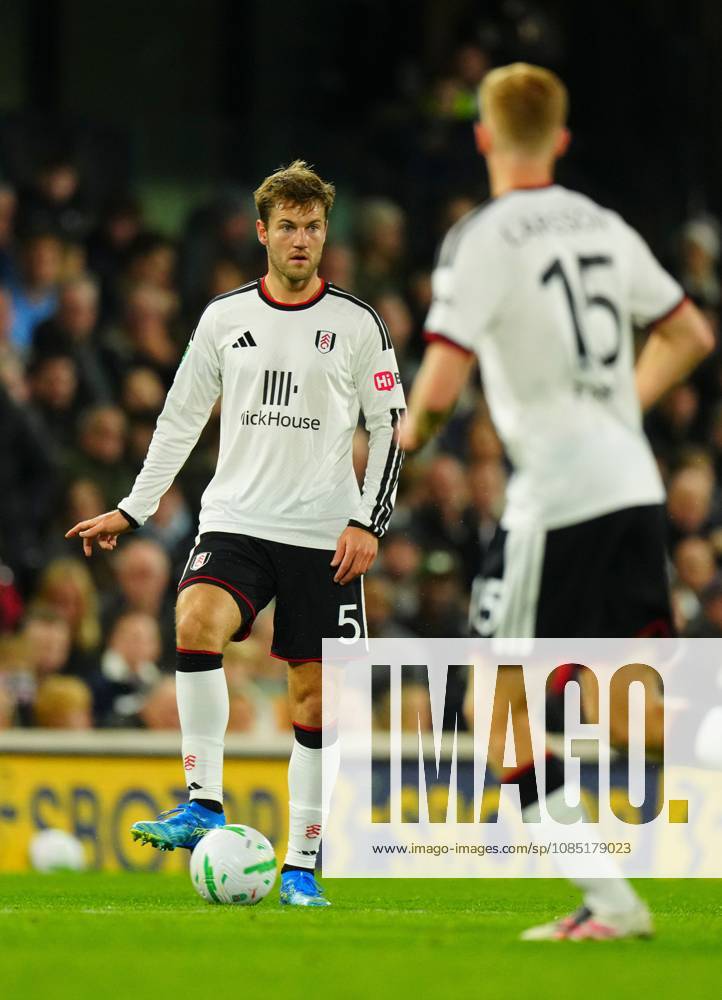 Joachim Andersen of Fulham Fulham v Crystal Palace, EFL Carabao Cup, Football, Craven Cottage, London, UK - 28 Oct 2026London Craven Cottage United Kingdom