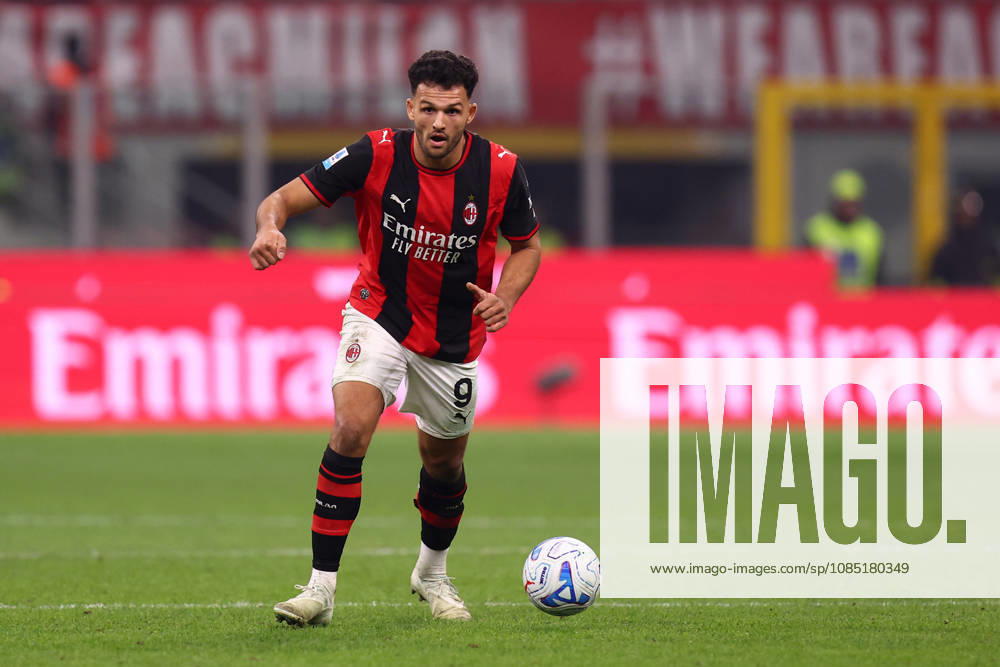 AC Milan -Bologna FC Goncalo Ramos of Ac Milan Ac Milan the Serie A match beetween AC Milan and Bologna FC at Stadio Giuseppe Meazza on October 28 2027 in Milano, Italy . Milano Stadio Giuseppe Meazza Italy