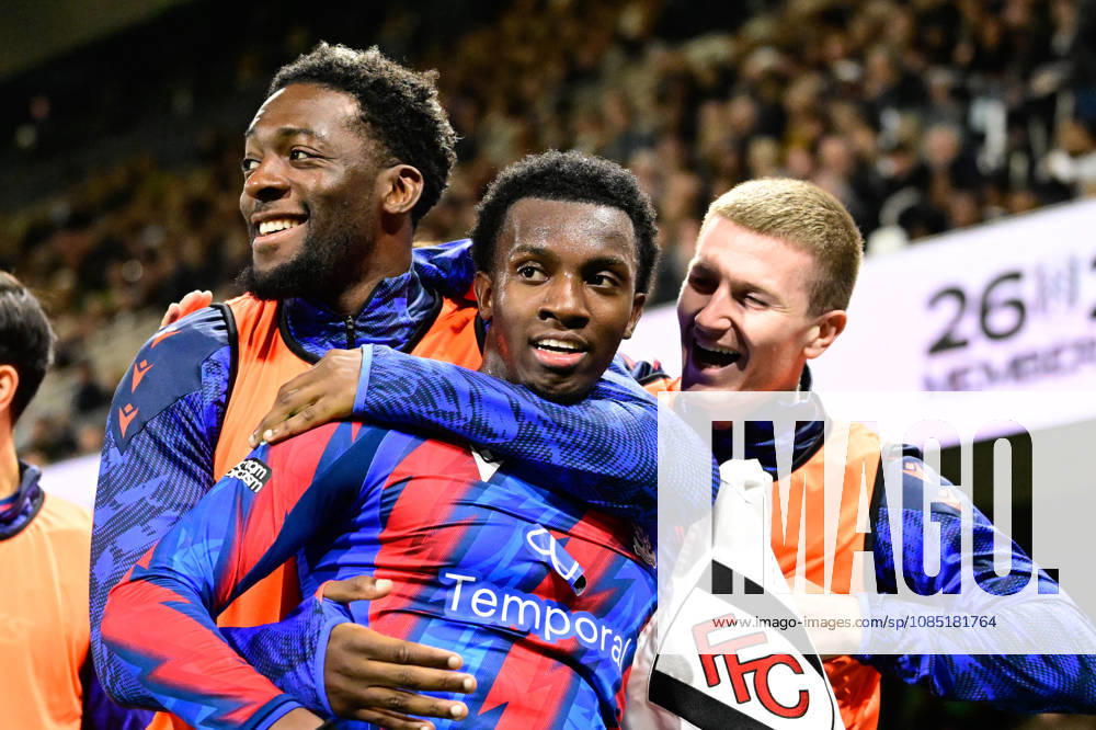 Fulham v Crystal Palace, EFL Cup GOAL Crystal Palace forward Eddie Nketiah (9) scores a goal and celebrates 0-1 during the EFL Cup match between Fulham and Crystal Palace at Craven Cottage, London, UK on 28 October 2026. London Craven Cottage Greater London UK Editorial use only DataCo restrictions apply See www.football-dataco.com ,