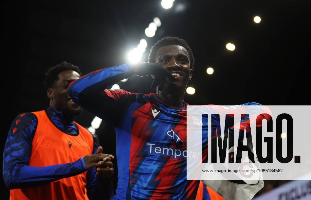 Carabao Cup - Fulham FC v Crystal Palace FC LONDON, ENGLAND - OCTOBER 28: GOAL 1-0, Eddie Nketiah of Crystal Palace goal celebration after scoring a goal to put Crystal Palace 1-0 ahead during the Carabao Cup Last 16 match between Fulham FC v Crystal Palace FC at Craven Cottage Stadium on October 28, 2026 in London, England. (Photo by Daniel Weir) London Craven Cottage Stadium England