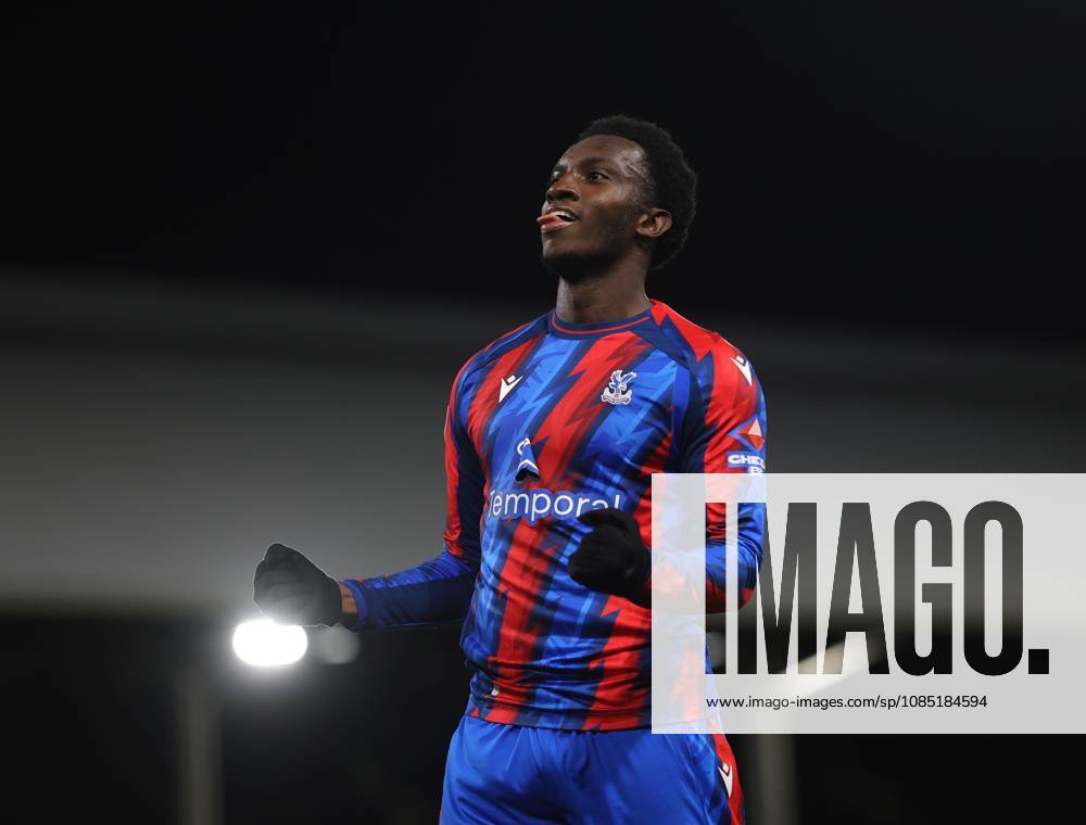 Carabao Cup - Fulham FC v Crystal Palace FC LONDON, ENGLAND - OCTOBER 28: GOAL 1-0, Eddie Nketiah of Crystal Palace goal celebration after scoring a goal to put Crystal Palace 1-0 ahead during the Carabao Cup Last 16 match between Fulham FC v Crystal Palace FC at Craven Cottage Stadium on October 28, 2026 in London, England. (Photo by Daniel Weir) London Craven Cottage Stadium England
