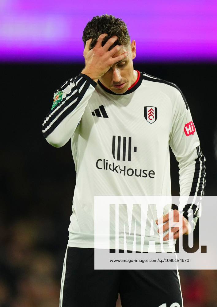 Tom Cairney of Fulham Fulham v Crystal Palace, EFL Carabao Cup, Football, Craven Cottage, London, UK - 28 Oct 2026London Craven Cottage United Kingdom