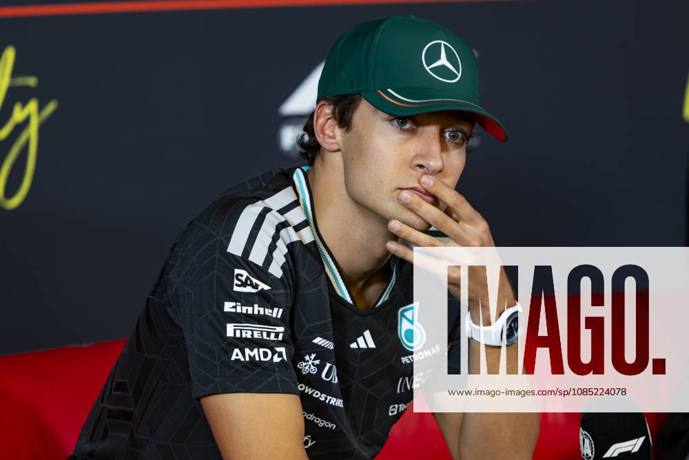 F1 - MEXICO CITY GRAND PRIX 2026 RUSSELL George (gbr), Mercedes AMG F1 Team W17, portrait, pre-event press conference, PK, Pressekonferenz during the 2026 Formula 1 Mexico City Grand Prix, 19th round of the 2026 Formula One World Championship, WM, Weltmeisterschaft from October 30 to November 1, 2026 on the Autodromo Hermanos Rodriguez, in Mexico City, Mexico - Mexico CityMexico