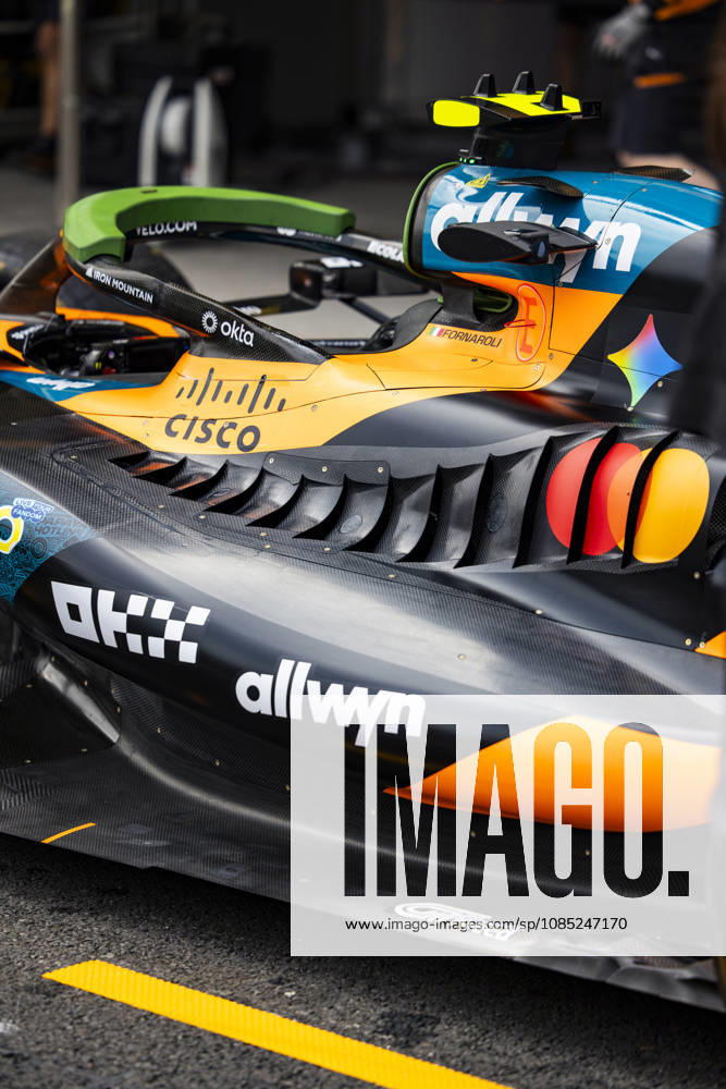F1 - MEXICO CITY GRAND PRIX 2026 Cooling Louvre, McLaren F1 Team MCL40, mechanical detail during the 2026 Formula 1 Mexico City Grand Prix, 19th round of the 2026 Formula One World Championship, WM, Weltmeisterschaft from October 30 to November 1, 2026 on the Autodromo Hermanos Rodriguez, in Mexico City, Mexico - Mexico CityMexico