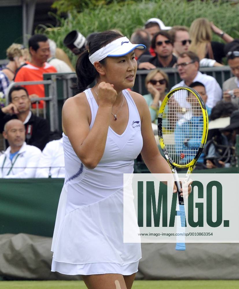 Tennis : Wimbledon tennis Championship 2012 27 06 2012 Shuai Peng