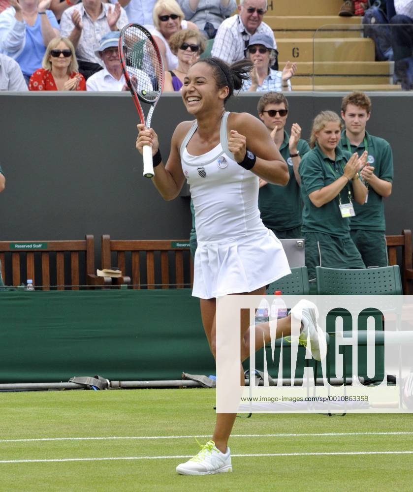 Tennis : Wimbledon tennis Championship 2012 27 06 2012 Heather Watson