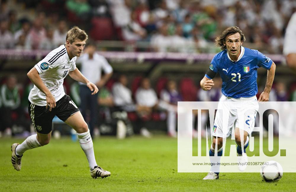 Toni Kroos (Deutschland), Andrea Pirlo (Italien) Deutschland - Italien