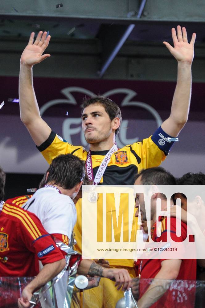 (KIEV) EURO 2012 (UEFA EURO 2012 ) FINAL (FINAL) MECZ (SPAIN - ITALY) N Z IKER CASILLAS 20120701PF_RO070