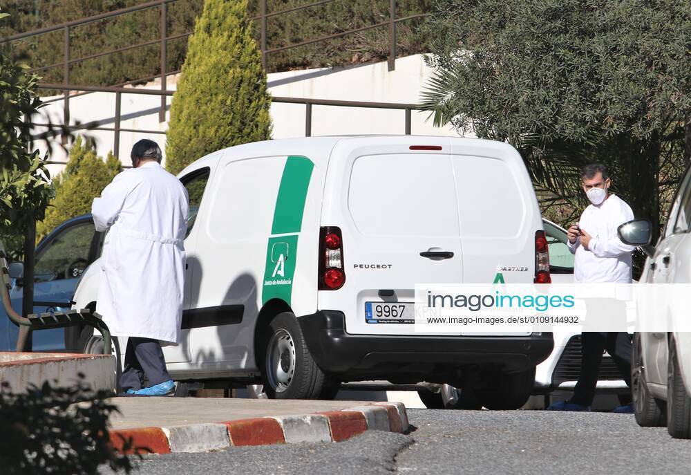 Arrival of the van of the Junta de Andalucia with the vaccine of the Covid- 19, to the residence of pensioners IASS of the Junta de Andalucia. Malaga, 27th December 2020 27 DECEMBER 2020 Ãlex Zea LagenciaEP 12 27 2020 Malaga, Andalusia, Spain Malaga, Andalusia, Spain Spain