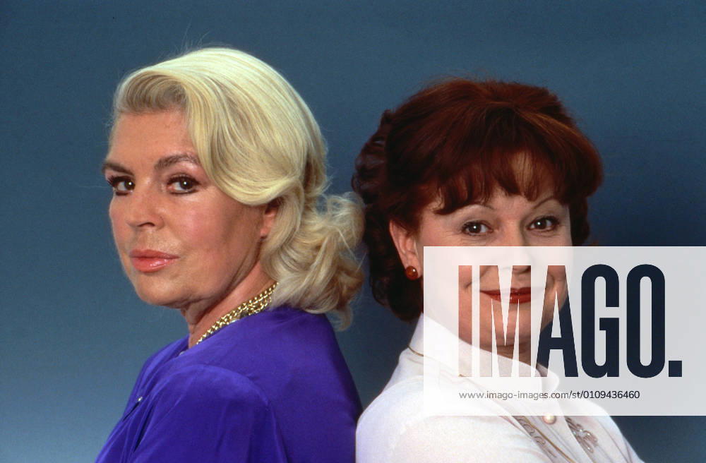 Unter uns Unter uns, television series, Germany since 1994, starring Christiane Maybach left , Karin Schröder, Germany