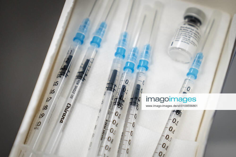 New Covid 19 vaccination center has opened at Slagelse Hospital, Thursday 7 January 2021, Slagelse Denmark
