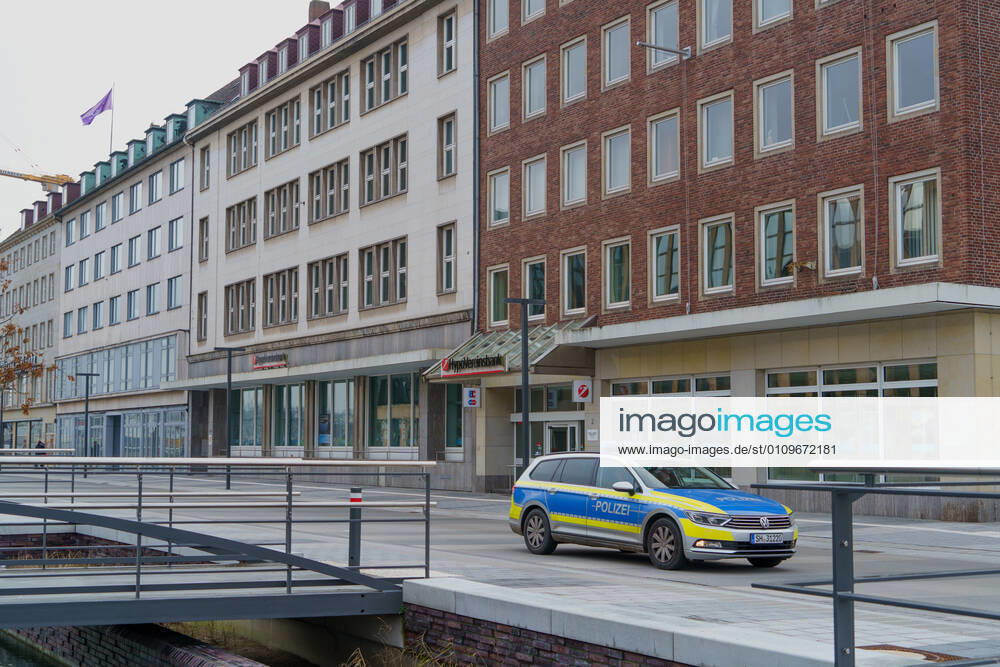 Kiel city centre during Corona Lockdown in January 2021 largely empty streets Kiel city centre during Corona Lockdown in January 2021 largely empty streets , Kiel Schleswig Holstein Germany city centre