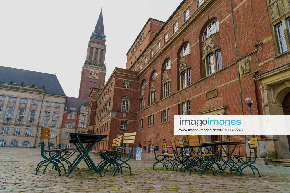 Kiel city centre during Corona Lockdown in January 2021 largely empty streets Kiel city centre during Corona Lockdown in January 2021 largely empty streets , Kiel Schleswig Holstein Germany city centre