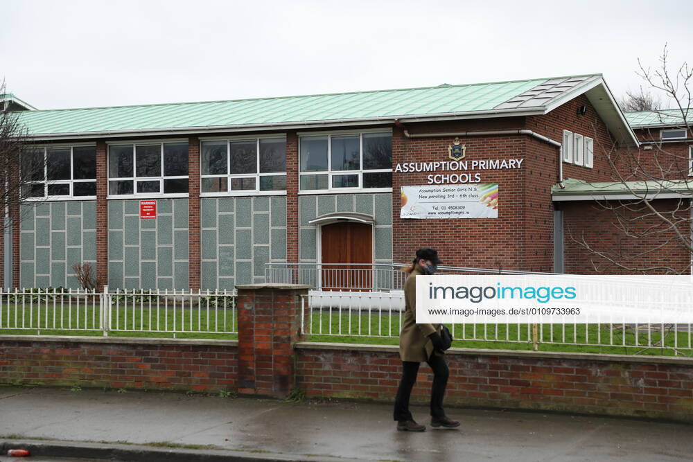 (210112) -- DUBLIN, Jan. 12, 2021 () -- A pedestrian walks past a school which has been closed amid the COVID-19 pandemic in Dublin, Ireland, Jan. 11, 2021. Due to the worsening COVID-19 situation in Ireland, all the schools in the country, which are supposed to be opened on Monday, have been asked to remain closed until Feb. 1, according to a decision announced by the Irish government. () IRELAND-COVID-19-SCHOOLS-CLOSURE Xinhua