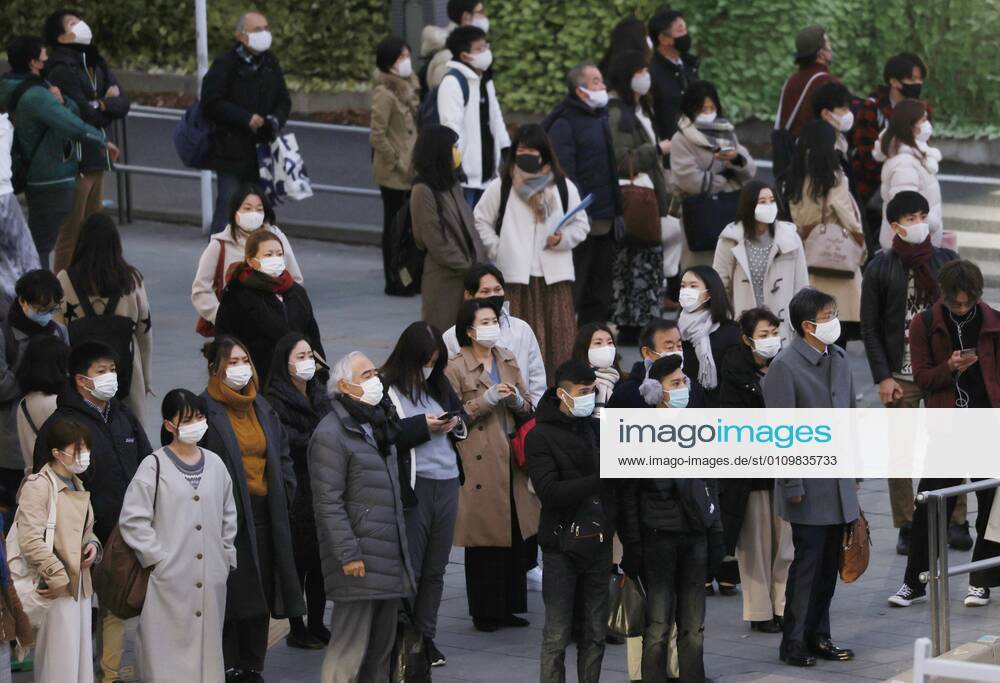 Expansion of coronavirus state of emergency in Japan People wearing face masks walk in front of JR Hakata Station in Fukuoka, southwestern Japan, on Jan. 13, 2021, amid the coronavirus pandemic. Prime Minister Yoshihide Suga declared a state of emergency in seven additional prefectures, including Fukuoka, amid a resurgence of virus infections across the country.