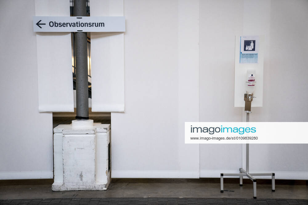 First vaccine center in the Capital Region opens in OEksnehallen, at Halmtorvet in Copenhagen, Wednesday 13 January 2021, Copenhagen Denmark