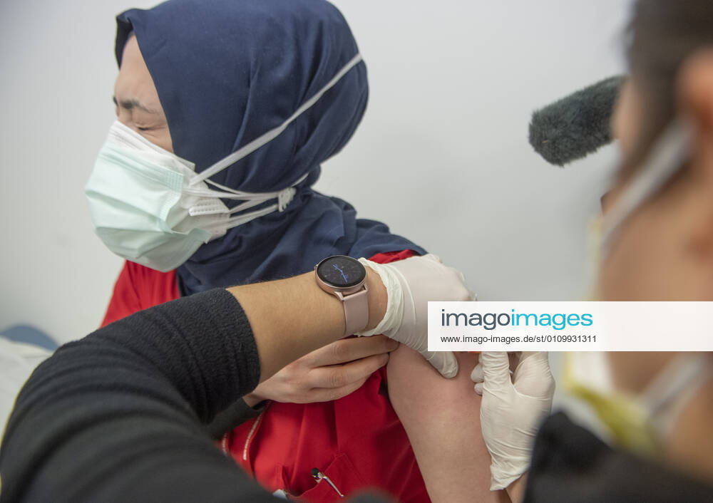 Turkey has started Chinese COVID-19 vaccine CoronaVac vaccination campaign with health care staff on Jan. 14, 2021. (
