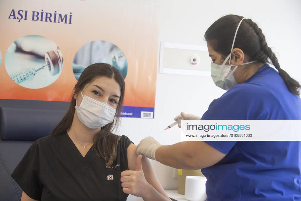 Turkey has started Chinese COVID-19 vaccine CoronaVac vaccination campaign with health care staff on Jan. 14, 2021. (