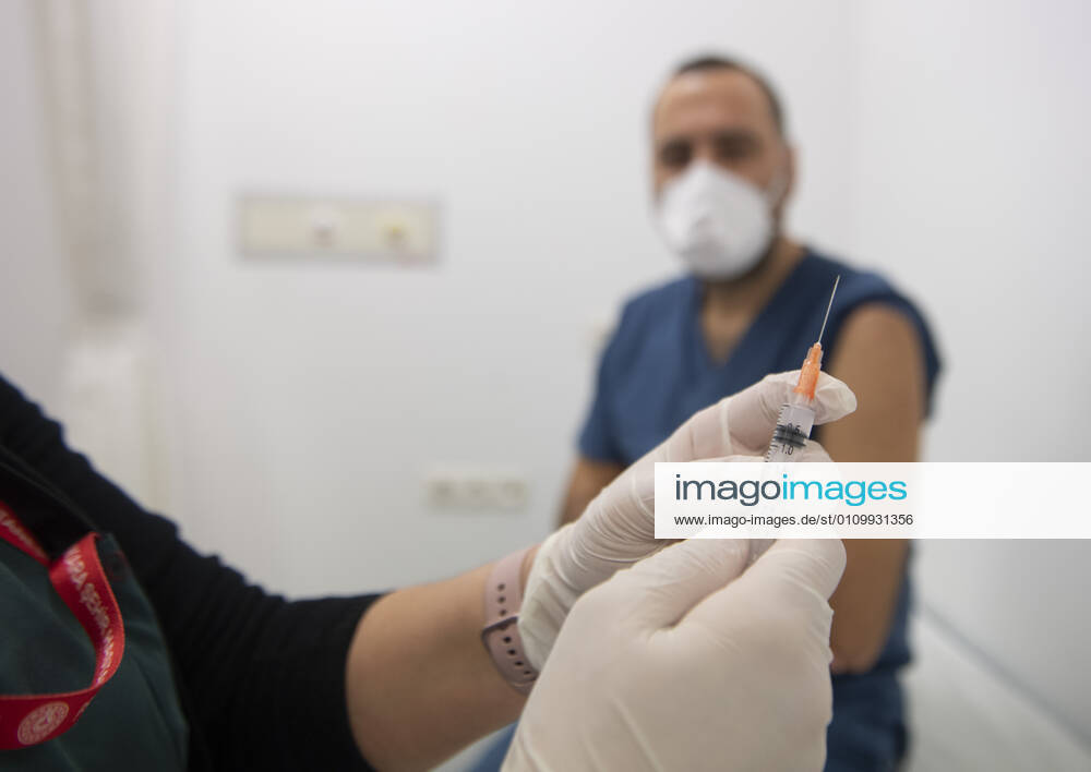 Turkey has started Chinese COVID-19 vaccine CoronaVac vaccination campaign with health care staff on Jan. 14, 2021. (