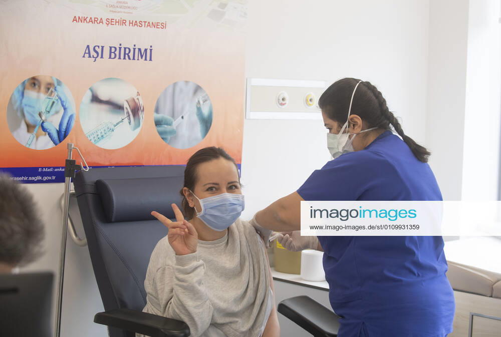 Turkey has started Chinese COVID-19 vaccine CoronaVac vaccination campaign with health care staff on Jan. 14, 2021. (