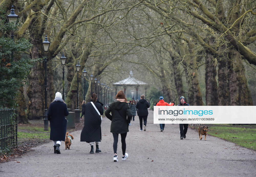 London, United Kingdom. Battersea Park. Londoners photographed at Battersea Park this morning, as the third lockdown continues.