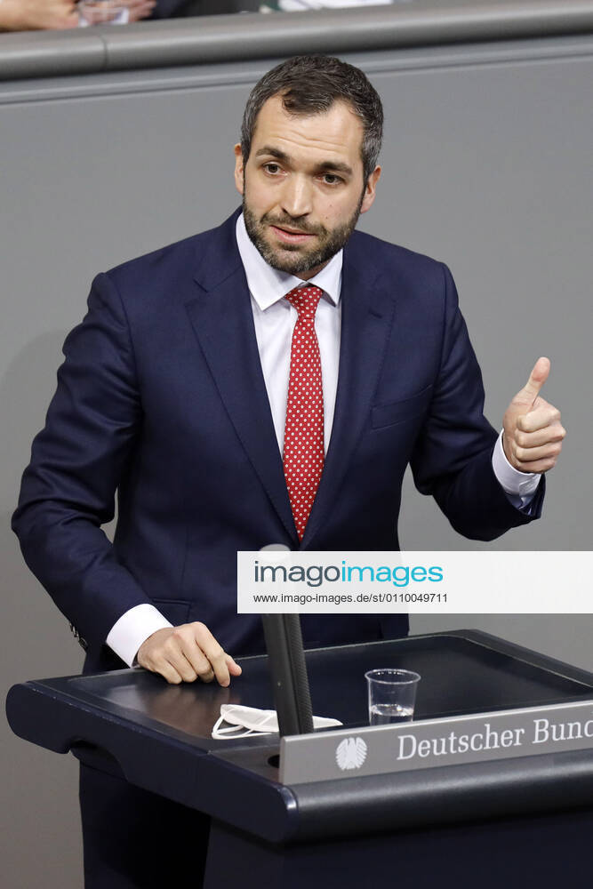Konstantin Kuhle at the 204 session of the German Bundestag in the Reichstag building Berlin, 14 01 2021 Foto:xC.xFuturexImage