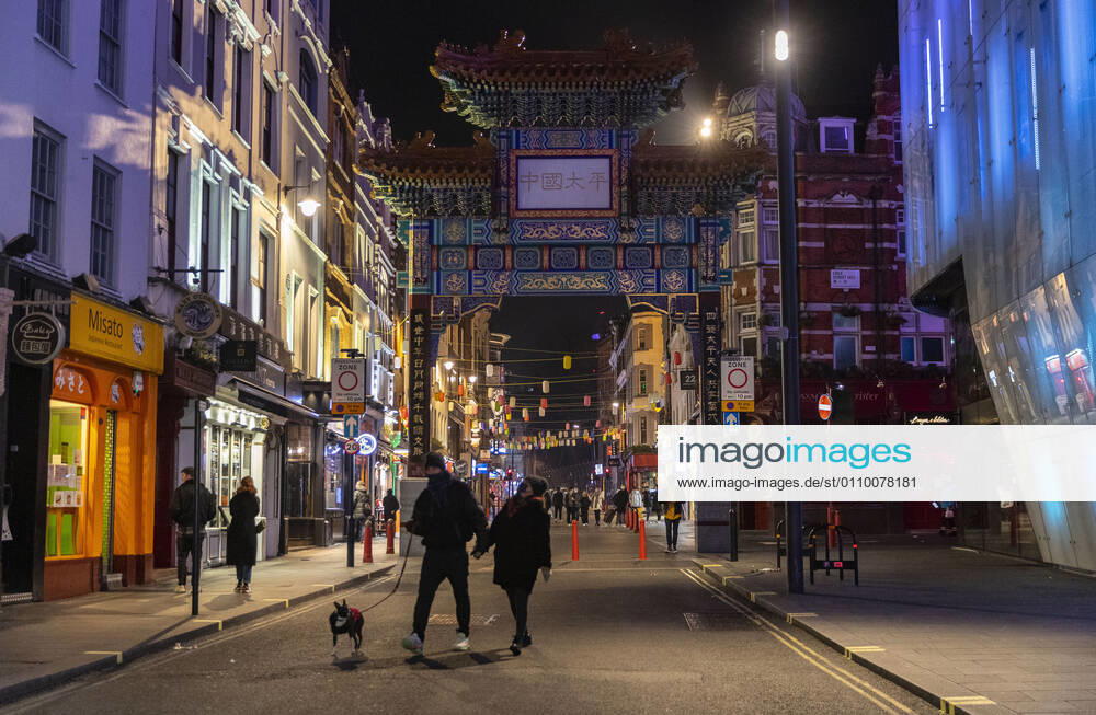 A general view of China Town in London,.With a surge of covid-19 cases fueled partly by a more infectious variant of the virus, British leaders have reimposed nationwide lockdown measures across England through at least mid February. London United Kingdom - ZUMAs197 20210116_zaa_s197_008