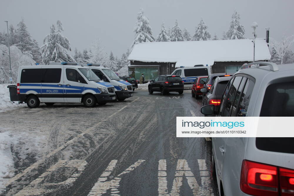 Fearful rush of visitors in