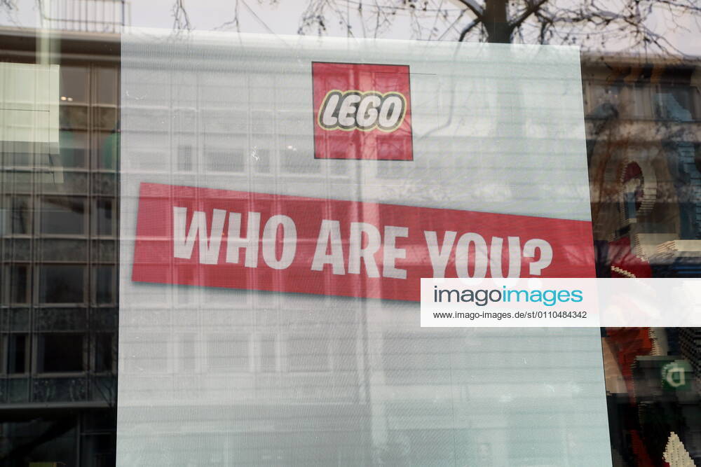 Berlin, Germany Lockdown due to the Corona Pandemic in Germany Photo Who are you at a shop window in Tauentzienstrasse