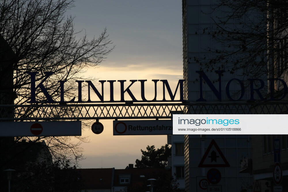 Klinikum Nord Nurnberg during the Hard Lockdown of the Covid 19 Coronavirus Pandemie in Nurnberg Nuremberg , Bayern , Deutschland . January 20 , 2021.