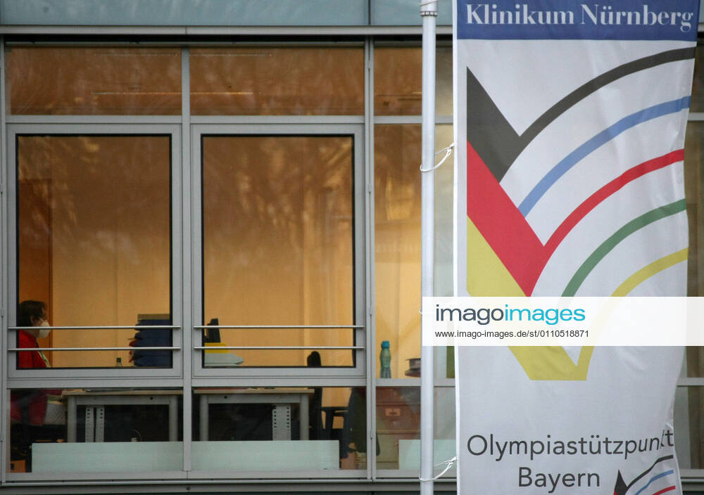Klinikum Nord Nurnberg during the Hard Lockdown of the Covid 19 Coronavirus Pandemie in Nurnberg Nuremberg , Bayern , Deutschland . January 20 , 2021.