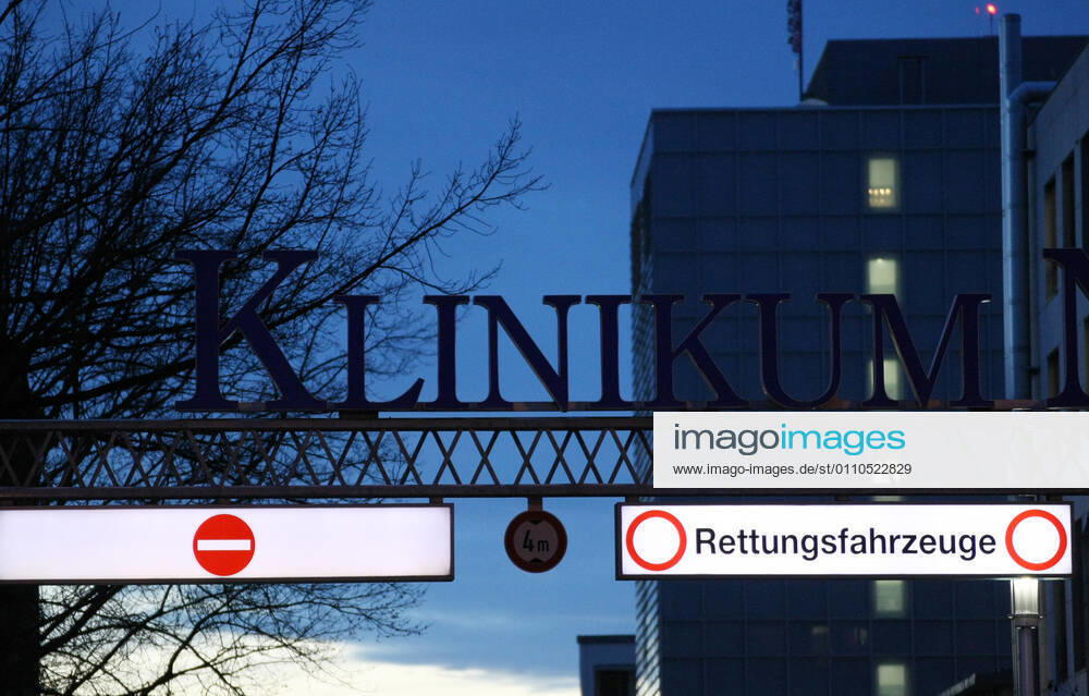 Klinikum Nord Nurnberg during the Hard Lockdown of the Covid 19 Coronavirus Pandemie in Nurnberg Nuremberg , Bayern , Deutschland . January 20 , 2021.