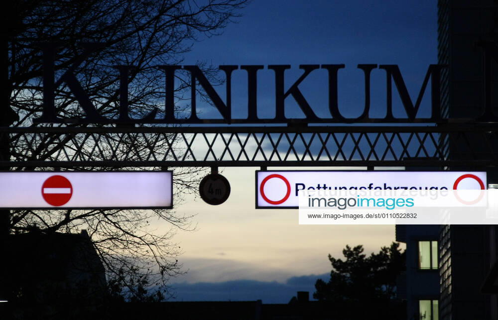 Klinikum Nord Nurnberg during the Hard Lockdown of the Covid 19 Coronavirus Pandemie in Nurnberg Nuremberg , Bayern , Deutschland . January 20 , 2021.