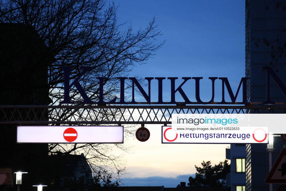 Klinikum Nord Nurnberg during the Hard Lockdown of the Covid 19 Coronavirus Pandemie in Nurnberg Nuremberg , Bayern , Deutschland . January 20 , 2021.