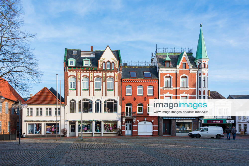 Eckernförde on the Baltic coast at lockdown an almost empty city centre, most shops closed, a big problem for the retail trade