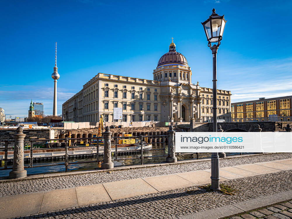 Berlin Mitte, Museum Island Humboldt Forum Berlin am Schloßplatz Berlin Museum Island