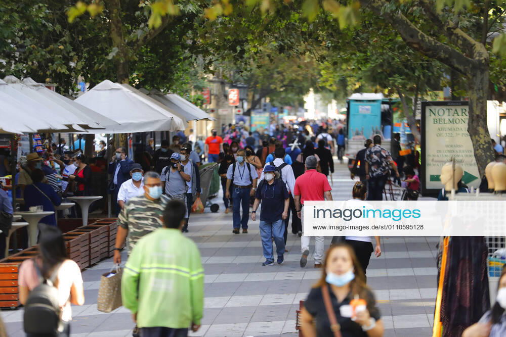 Santiago 21 January 2021 Daily life during the coronavirus covid 19 pandemic in the center of the capital Dragomir Yankovic Aton Chile, Santiago Chile Aton 482188