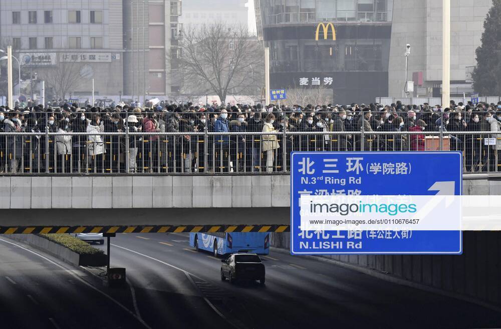 PCR tests in Beijing People wait in line to take PCR tests in Beijing s Xicheng district on Jan. 22, 2021, amid renewed concerns over the spread of the novel coronavirus.