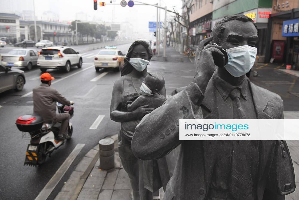 1 year passes since Wuhan lockdown, original epicenter of new coronavirus Face masks are put on statues on a street in Wuhan on Jan. 23, 2021, a year after a drastic lockdown was imposed on the Chinese city known as the original epicenter of the novel coronavirus.